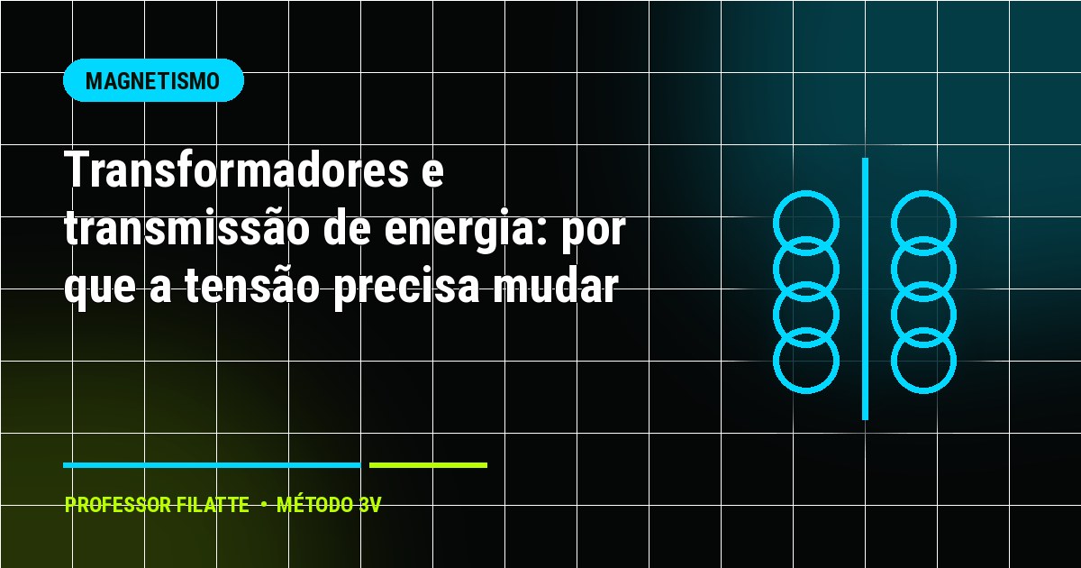 Transformadores e transmissão de energia: por que a tensão precisa mudar